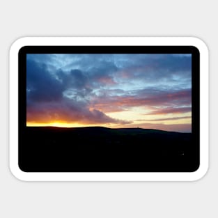 Darwen Sunset Sticker